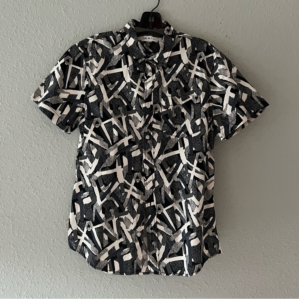 IRAILS print short sleeve shirt